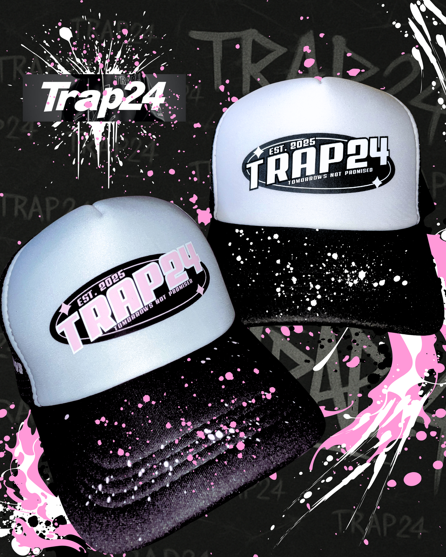 TRAP 24 Trucker hat (step2)