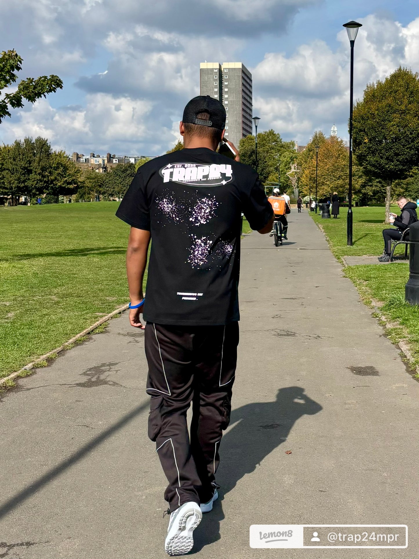 Trap 24 paint splash (step 2 ) T shirt