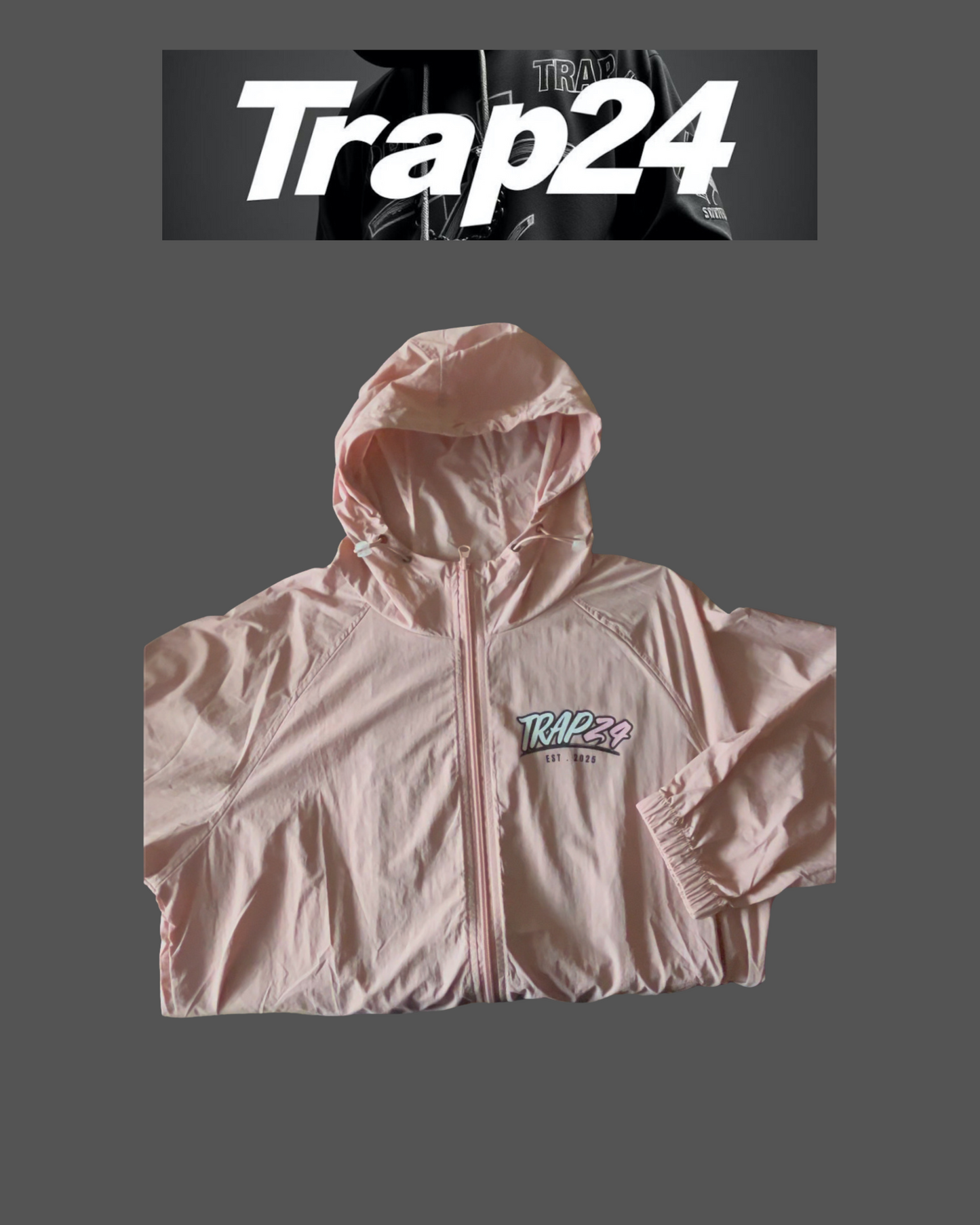 Trap 24 windbreaker summer set jacket & shorts set