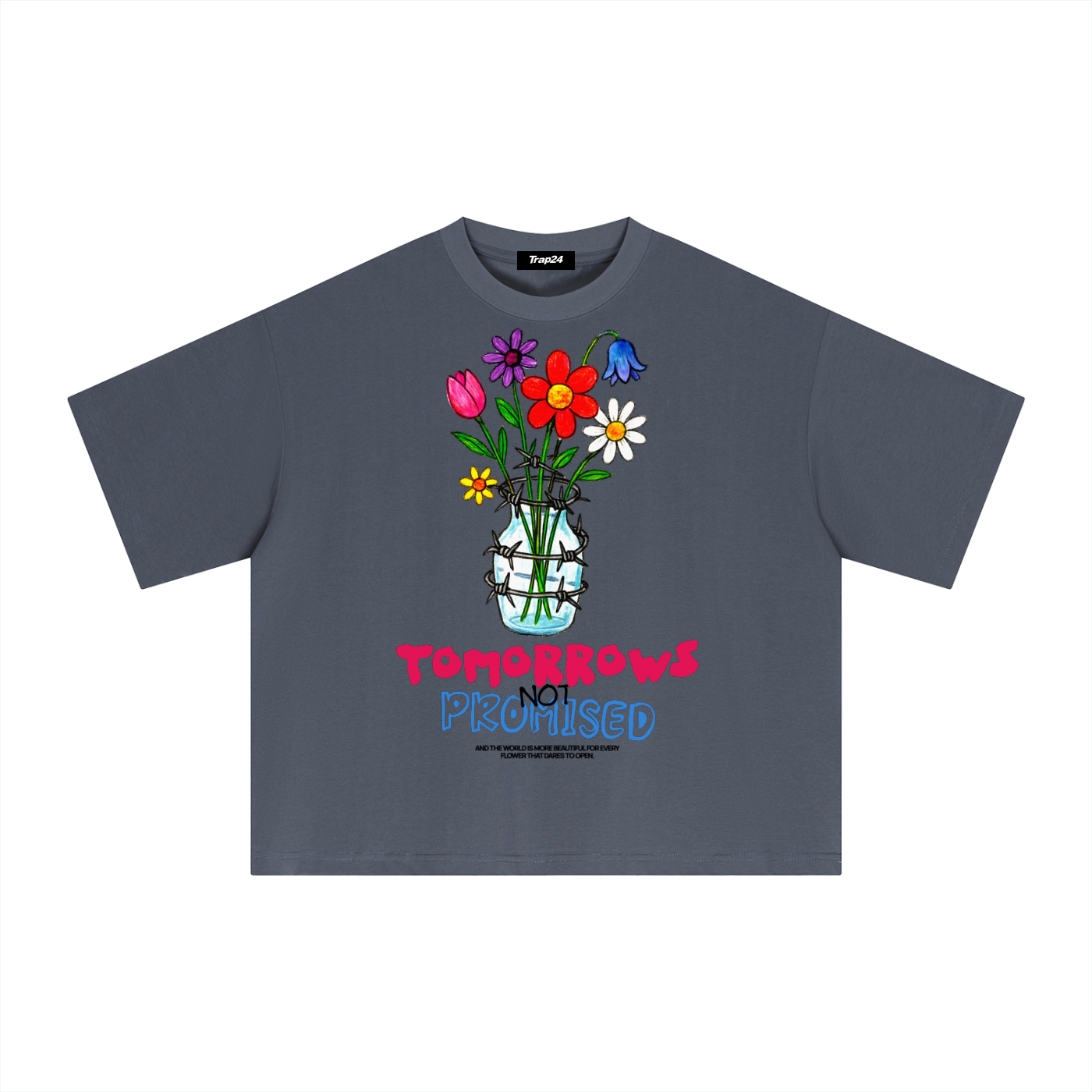 TRAP24 X TNP Sorona Boxy T-Shirt