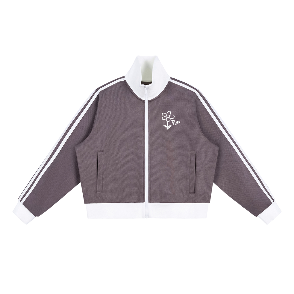 SUMMER WOMENS  Fleece Cropped TNP Track Jacket