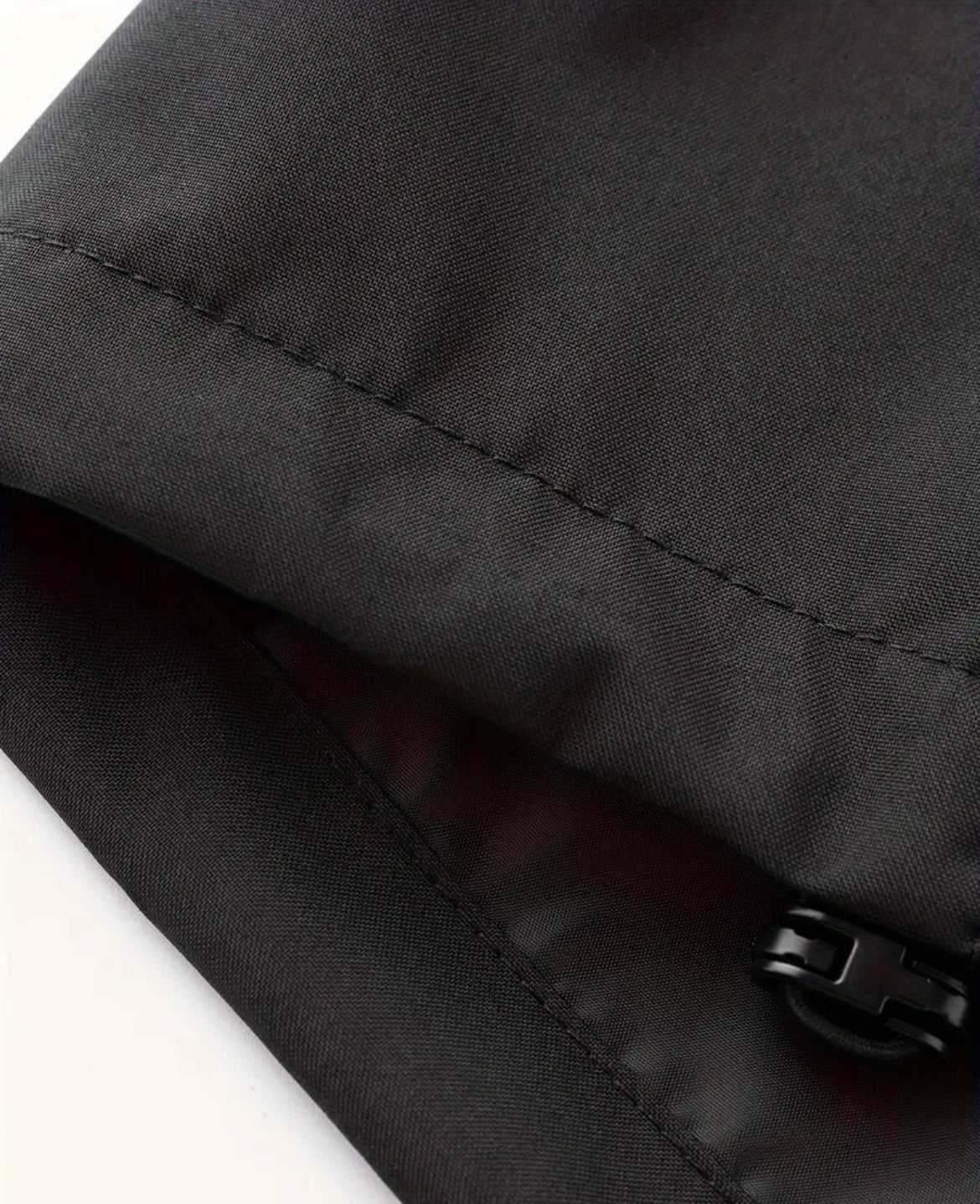 Trap24 Windbreaker Jacket – Step 2 Collection (Black)