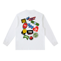 BAG PATCH Essential Crewneck Long-Sleeve T-Shirt