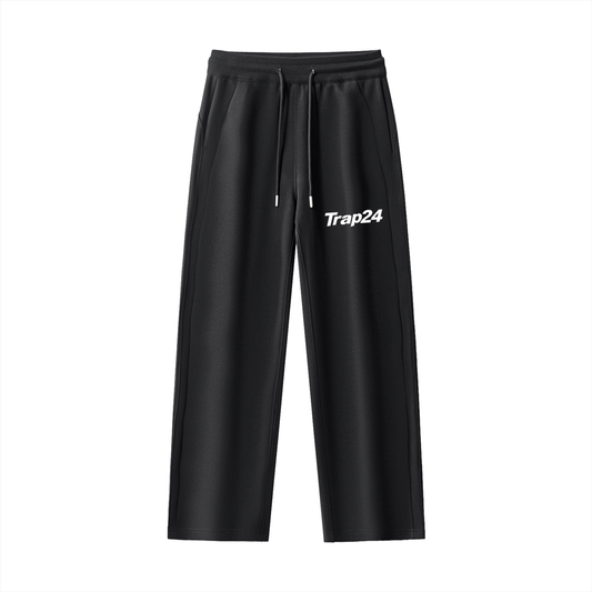 Essential Drawstring Straight-Leg Sweatpants
