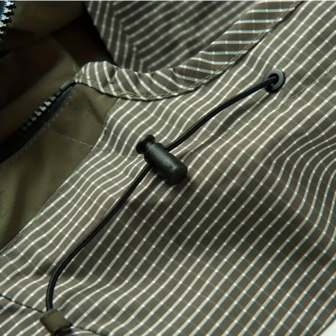 Trap24 All Weather Two-Tone Green Jacket (step 2 )