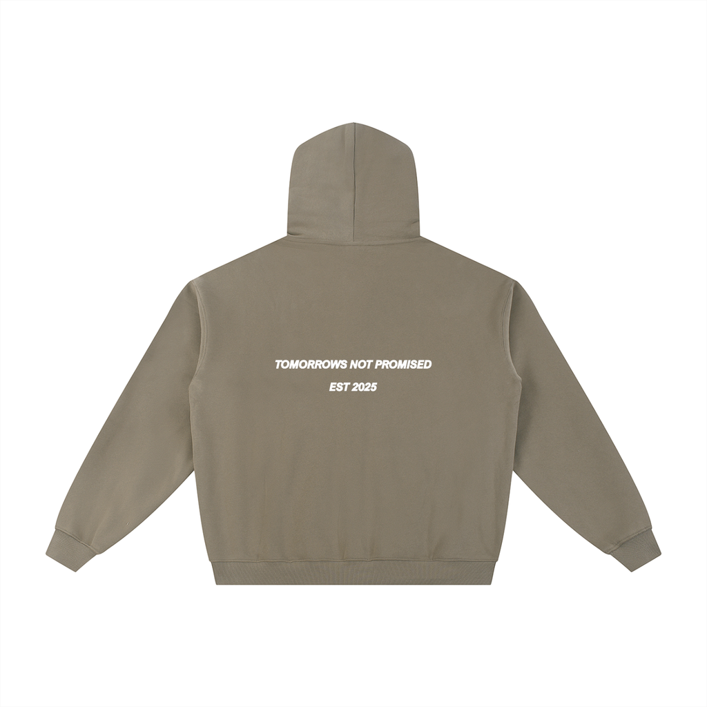 TRAP24 Essential Fleece Zip-Through Hoodie