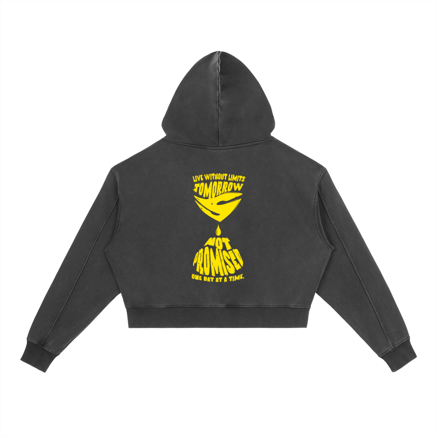 time peice Vintage Washed Heavyweight Hoodie