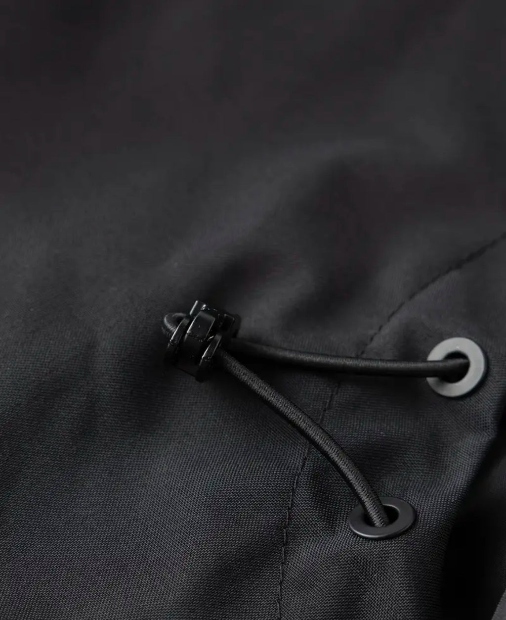 Trap24 Windbreaker Jacket – Step 2 Collection (Black)
