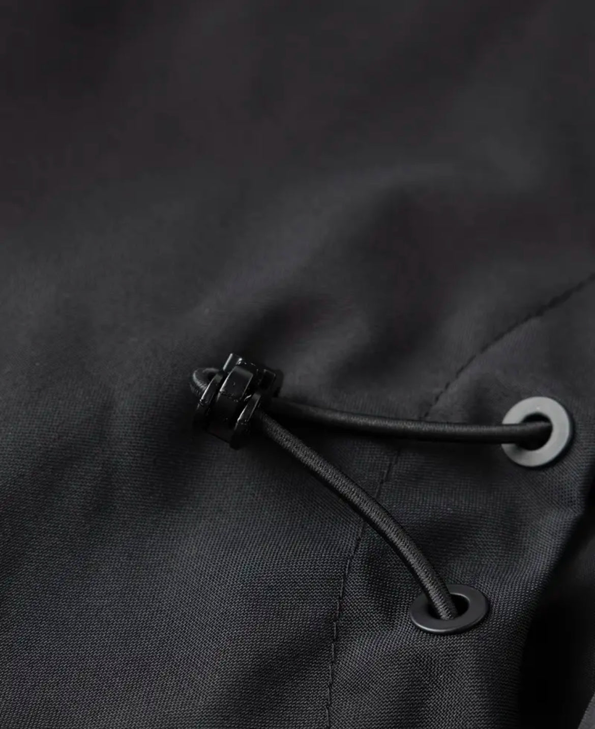 Trap24 Windbreaker Jacket – Step 2 Collection (Black)