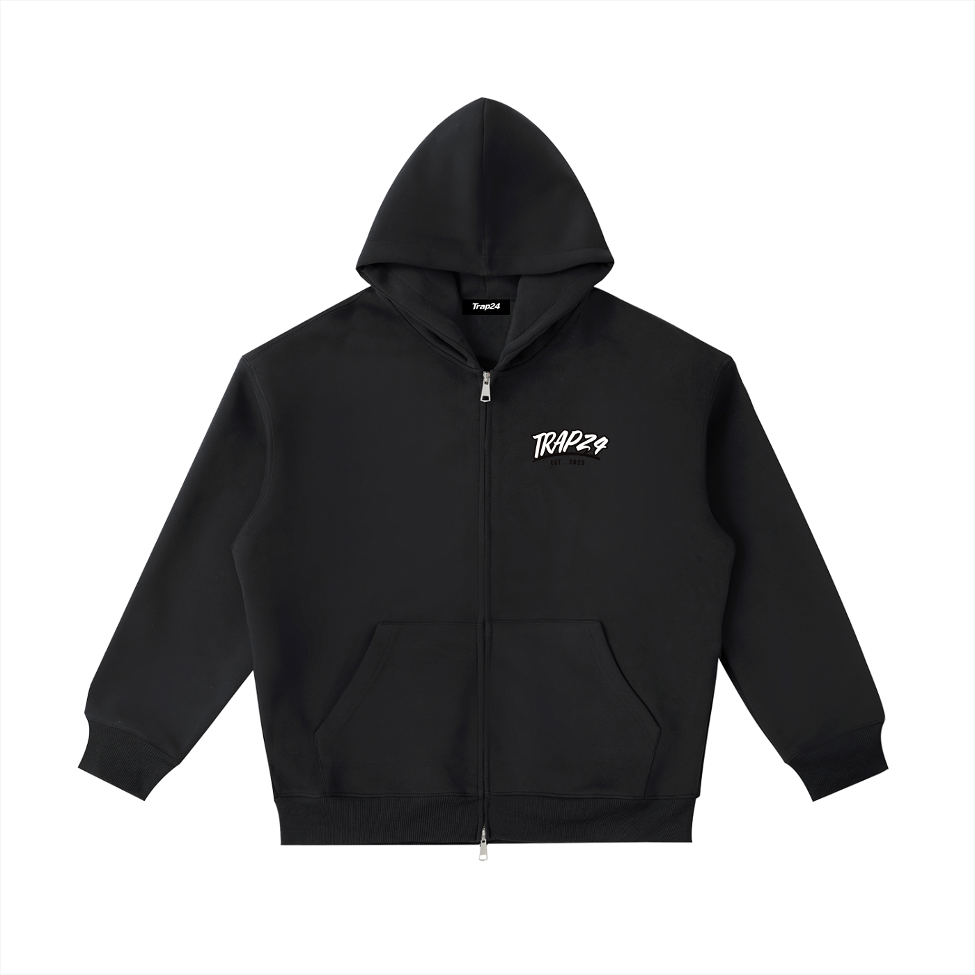 trap24 classic Essential Heavyweight Pocket Hoodie