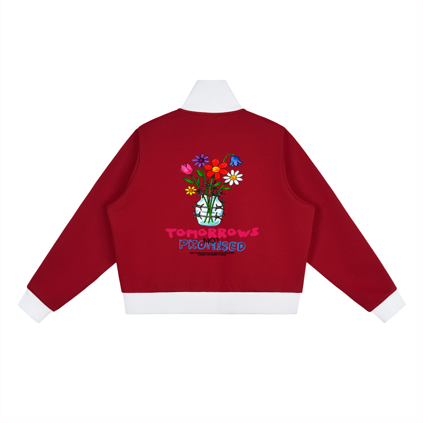 SUMMER WOMENS  Fleece Cropped TNP Track Jacket
