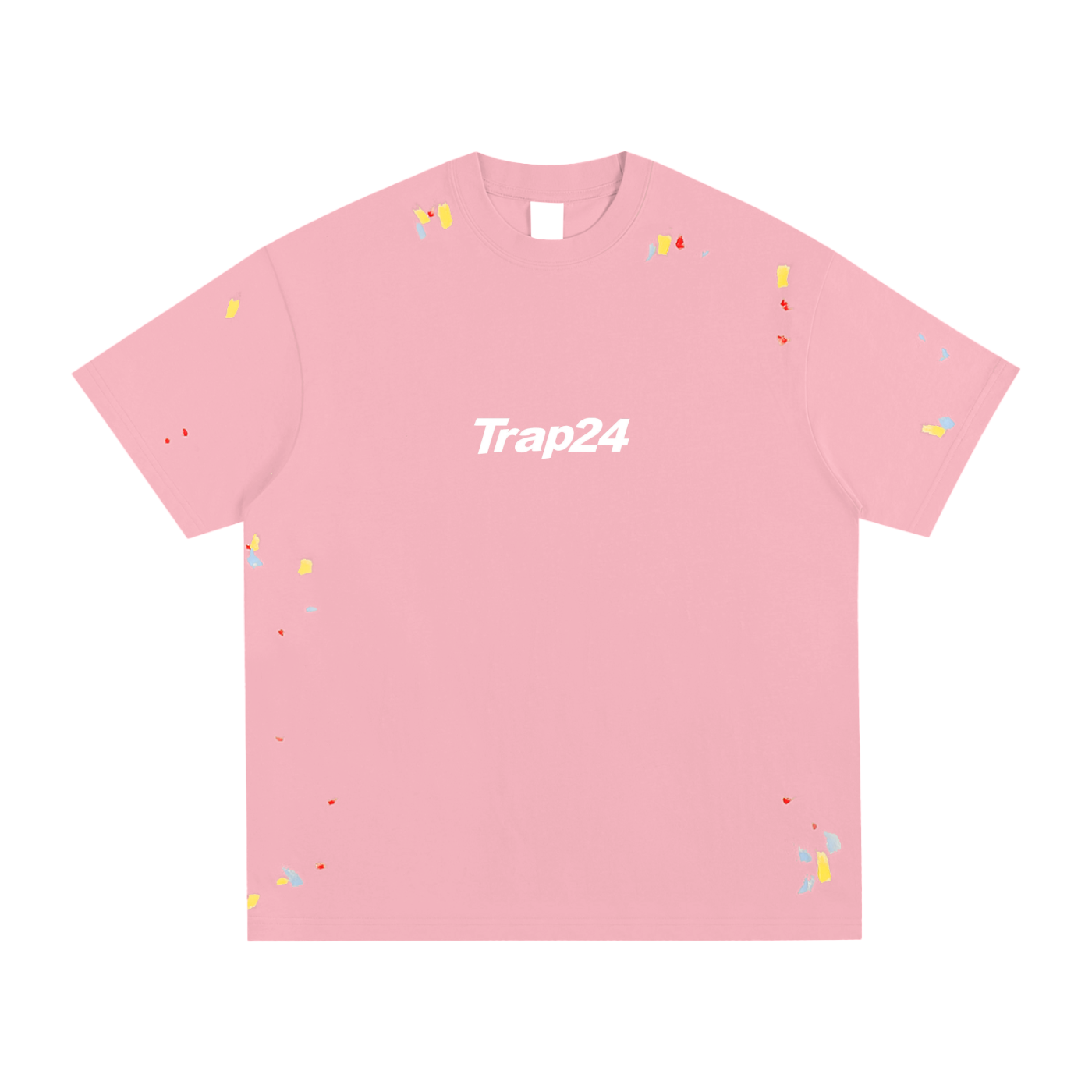 TRAP 24 Paint Splatter T-Shirt