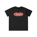 YOUTH Trap24 Graphic T-Shirt - Red Dragon Front And Back Print
