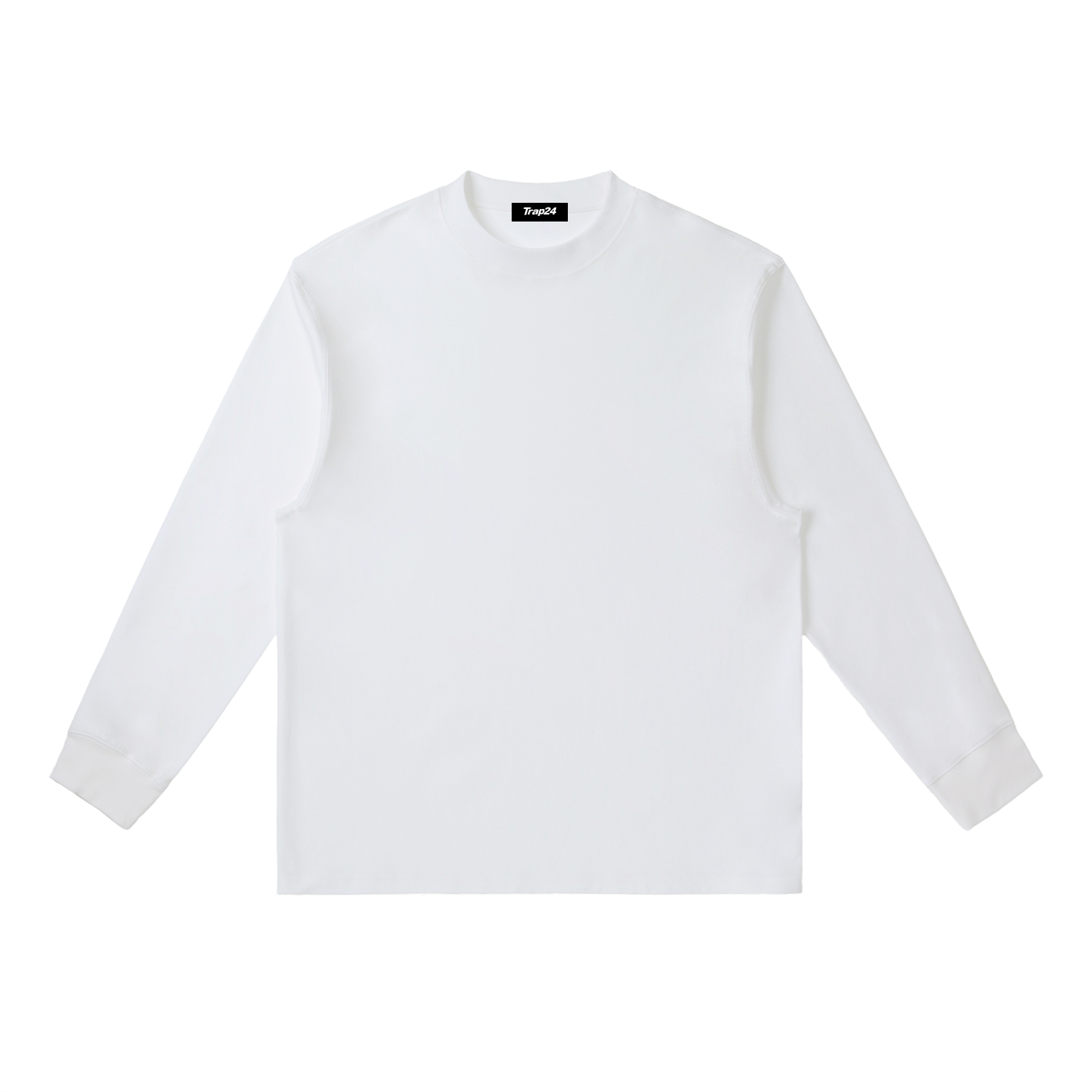 BAG PATCH Essential Crewneck Long-Sleeve T-Shirt