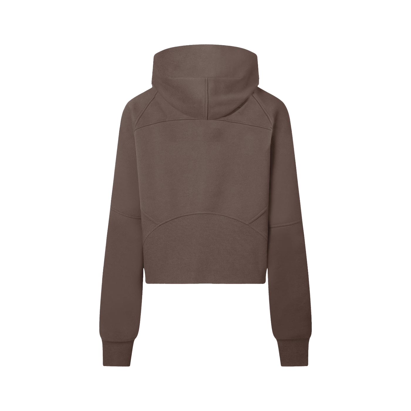 TRAP 24 ACTIVE FIT Cropped Half-Zip Hoodie