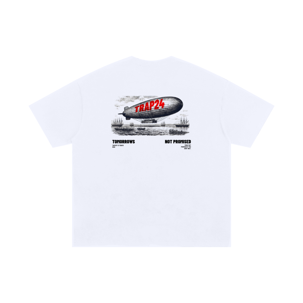 TRAP24 THE TAKEOFF Oversized Cotton T-Shirt