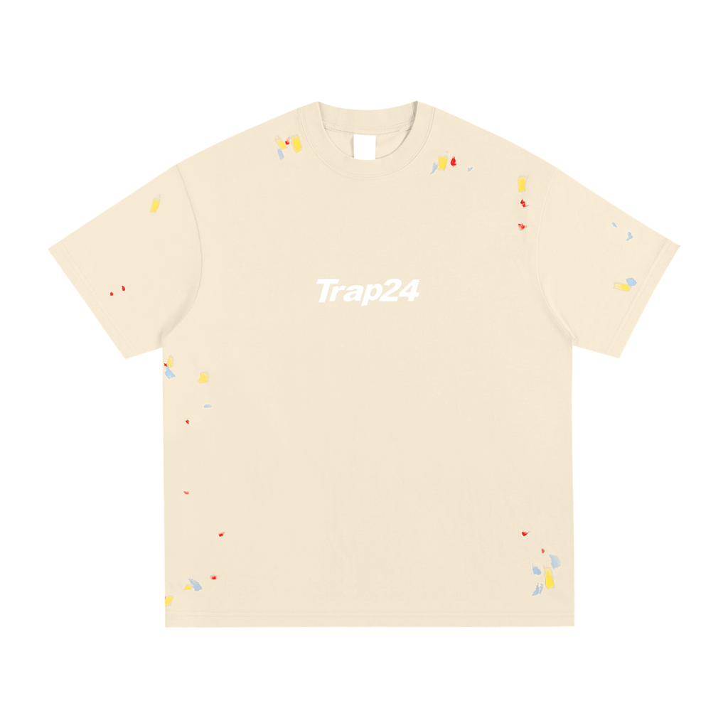 TRAP 24 Paint Splatter T-Shirt