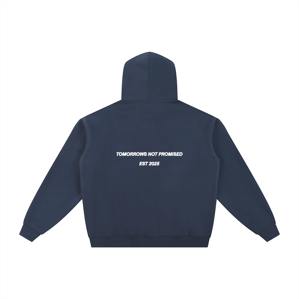 TRAP24 Essential Fleece Zip-Through Hoodie