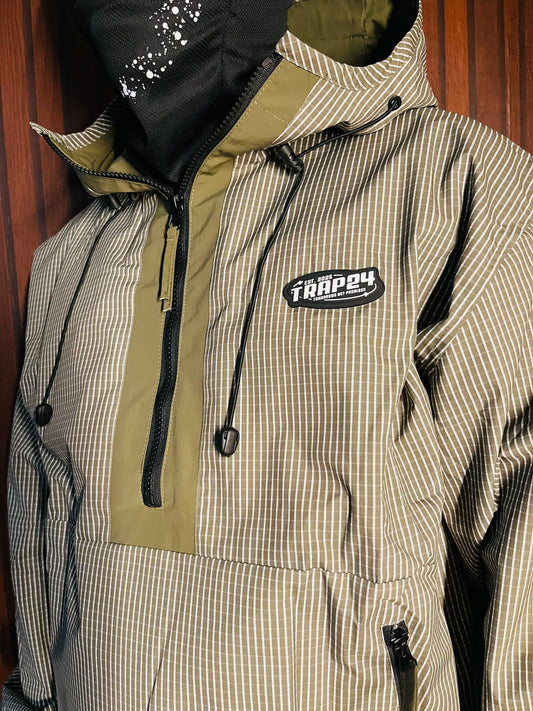 Trap24 All Weather Two-Tone Green Jacket (step 2 )