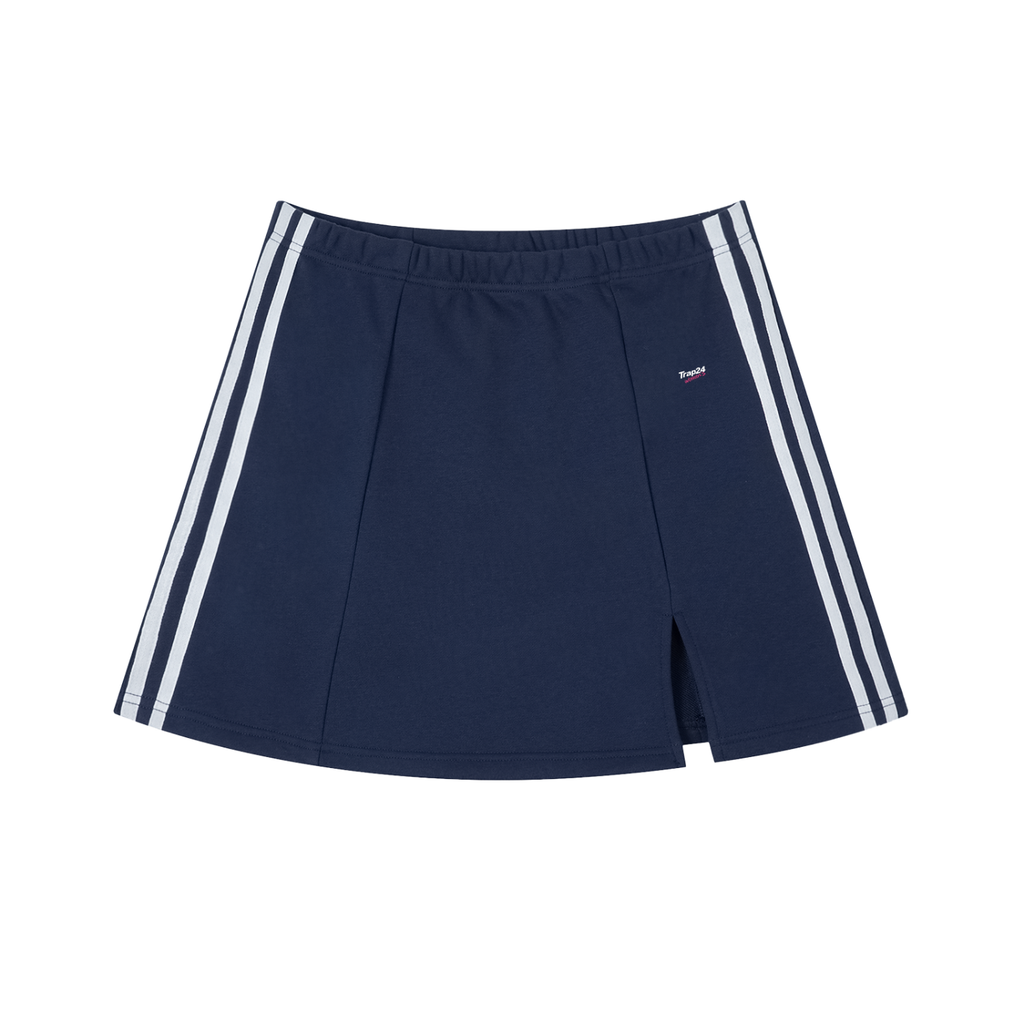 SUMMER TNP  Side Stripe Slit Skirt