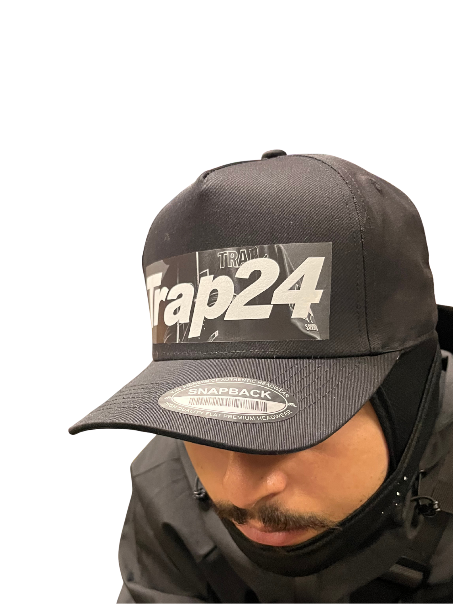 Trap24 Fitted Cap – Step 2 Collection (Black)
