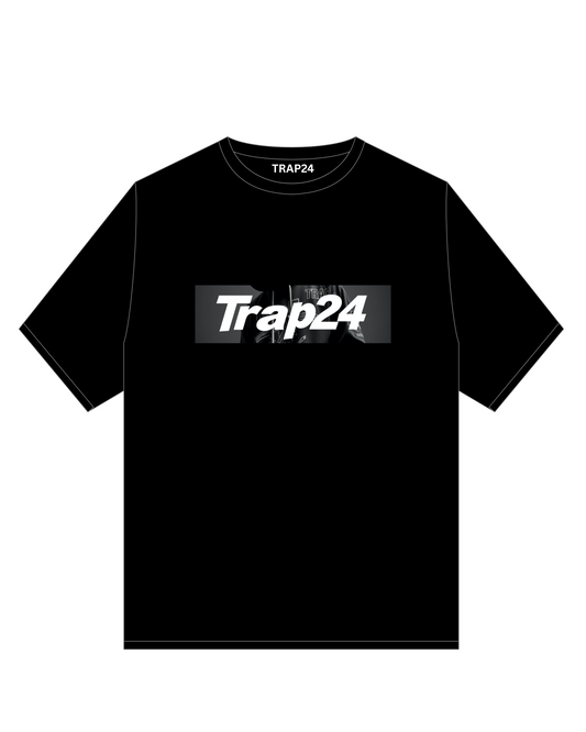 TRAP 24 BLACK SUMMER T- SHIRT