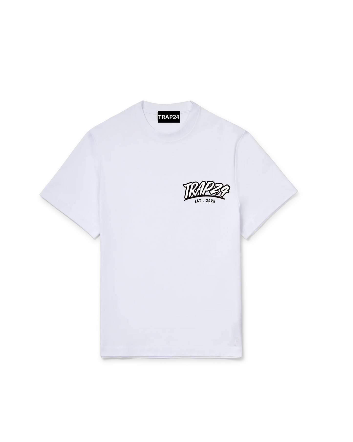 TRAP 24 WHITE SUMMER T-SHIRT