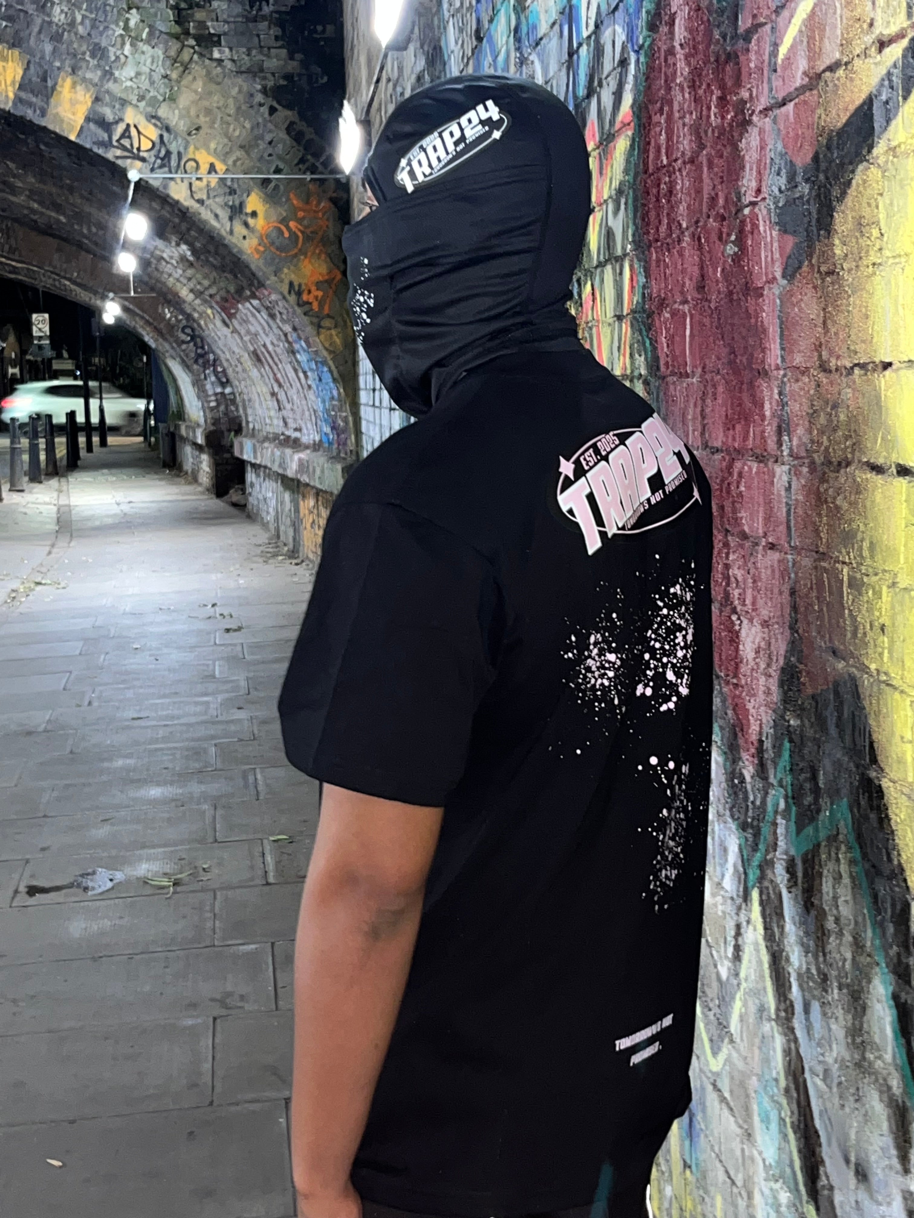 Trap24 Paint Splash Balaclava Mask (step2)