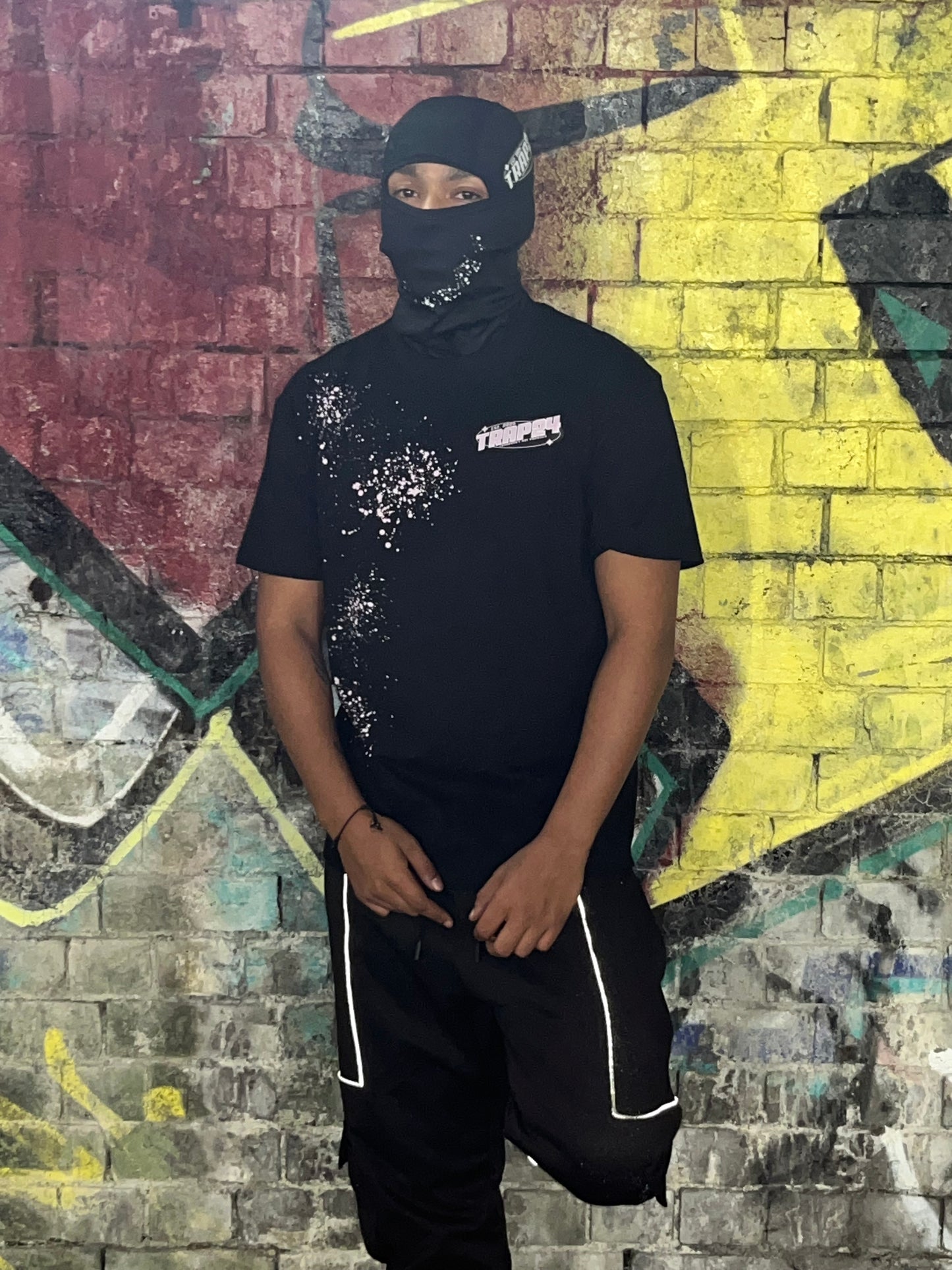 Trap24 Paint Splash Balaclava Mask (step2)