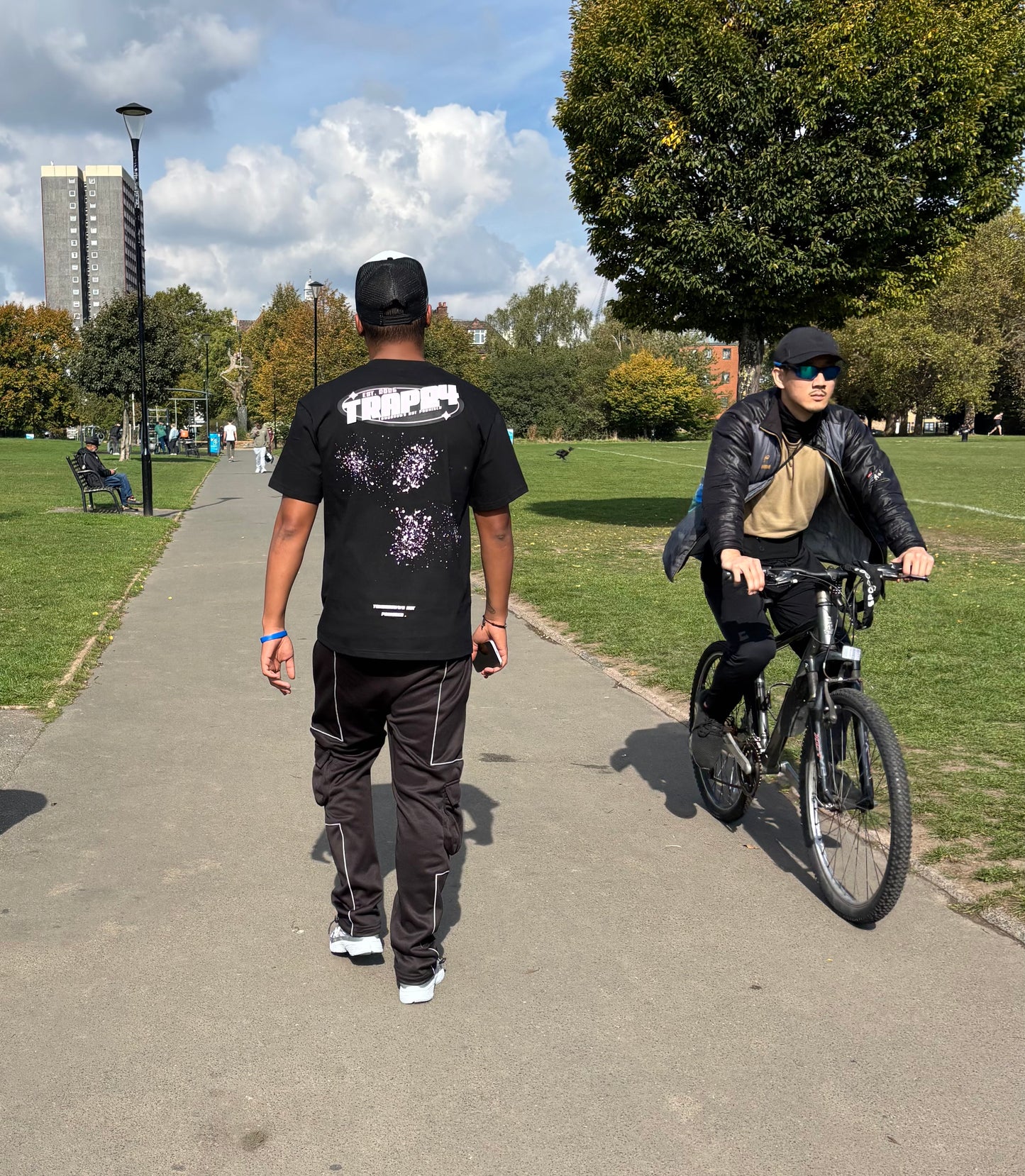 Trap 24 paint splash (step 2 ) T shirt