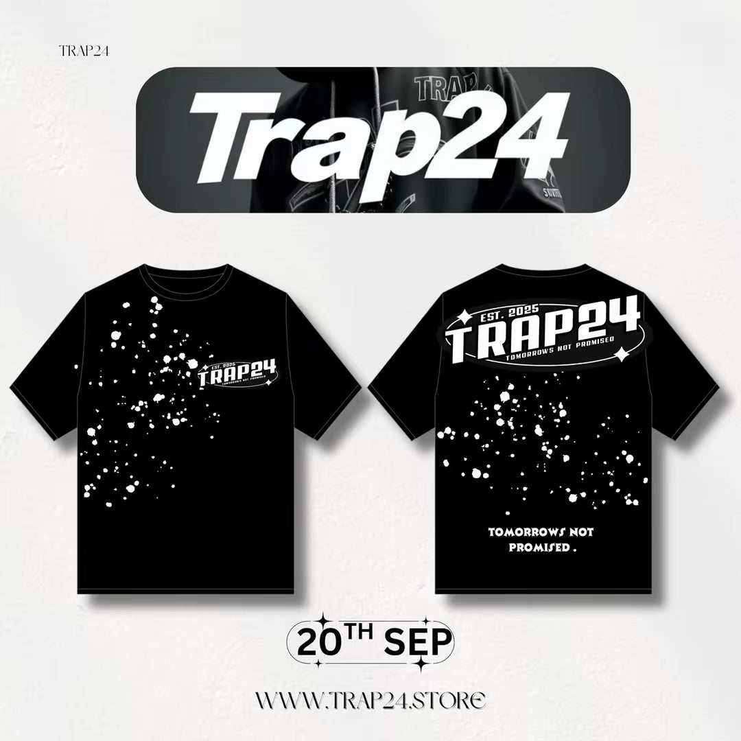 Trap 24 paint splash (step 2 ) T shirt
