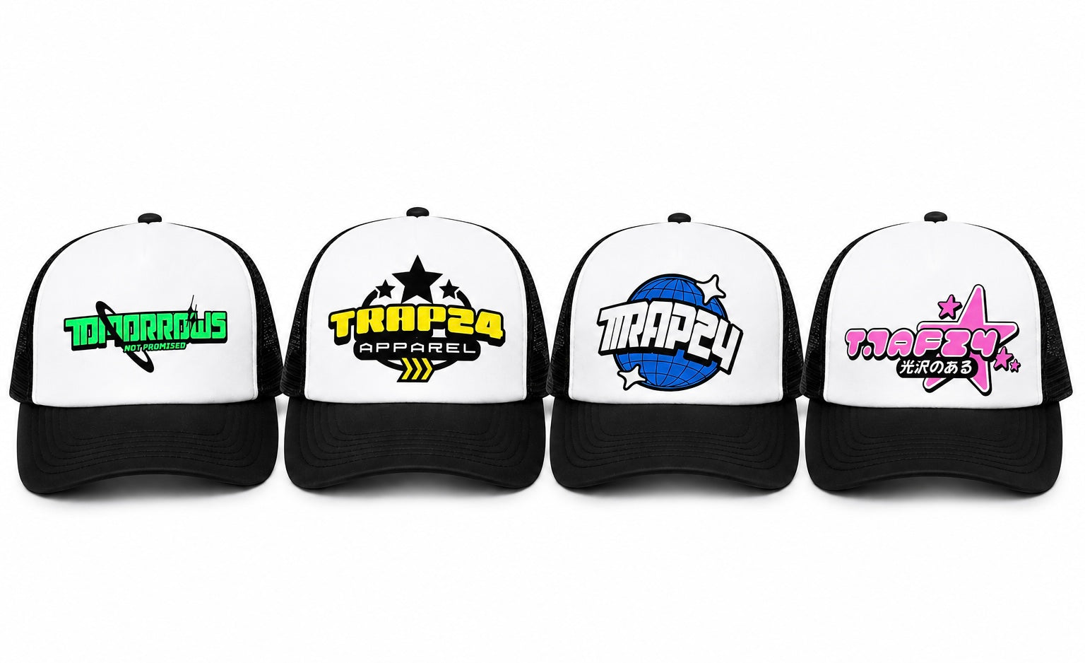 TRAP24 Statement Colourway Hat Collection

Summer 2026