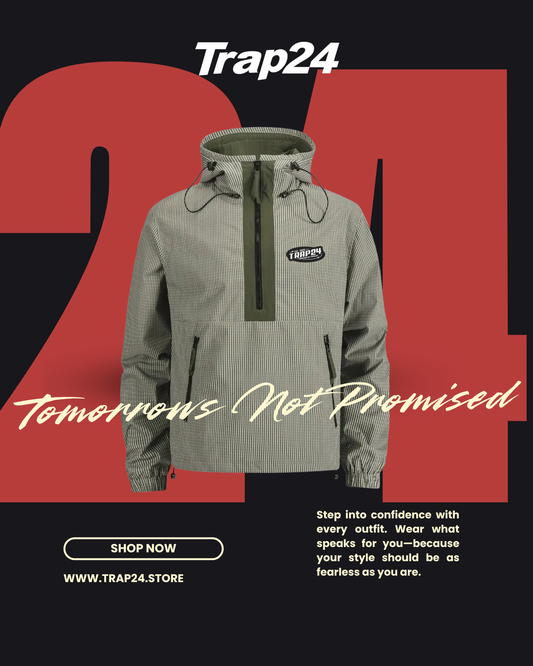 Trap24 All Weather Two-Tone Green Jacket (step 2 )