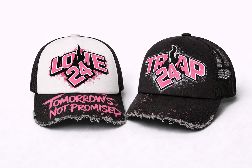 TRAP24 Valentine’s Day Trucker Cap
Limited Edition