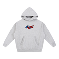 BAG PATCH Oversized Boxy Fit Fleece Hoodie