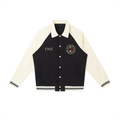 TNP fraternity Contrast Raglan Sleeve varsity Jacket