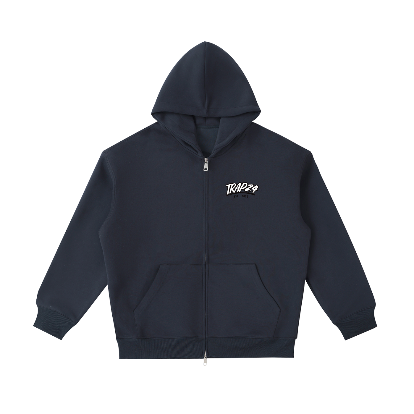 trap24 classic Essential Heavyweight Pocket Hoodie