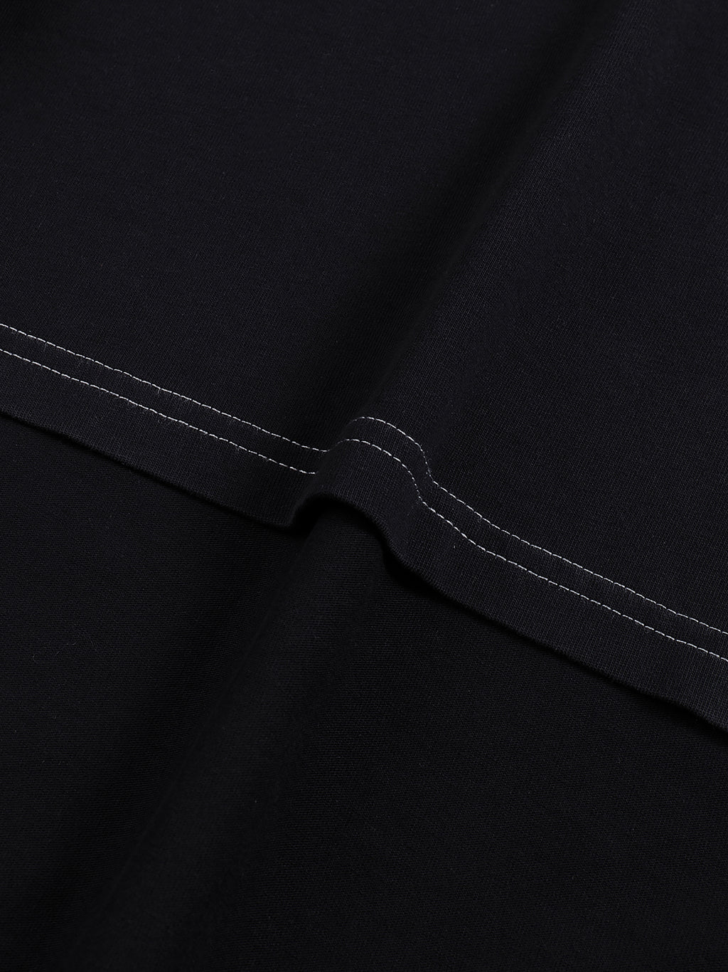 TRAP 24  Contrast-Stitched Cotton T-Shirt