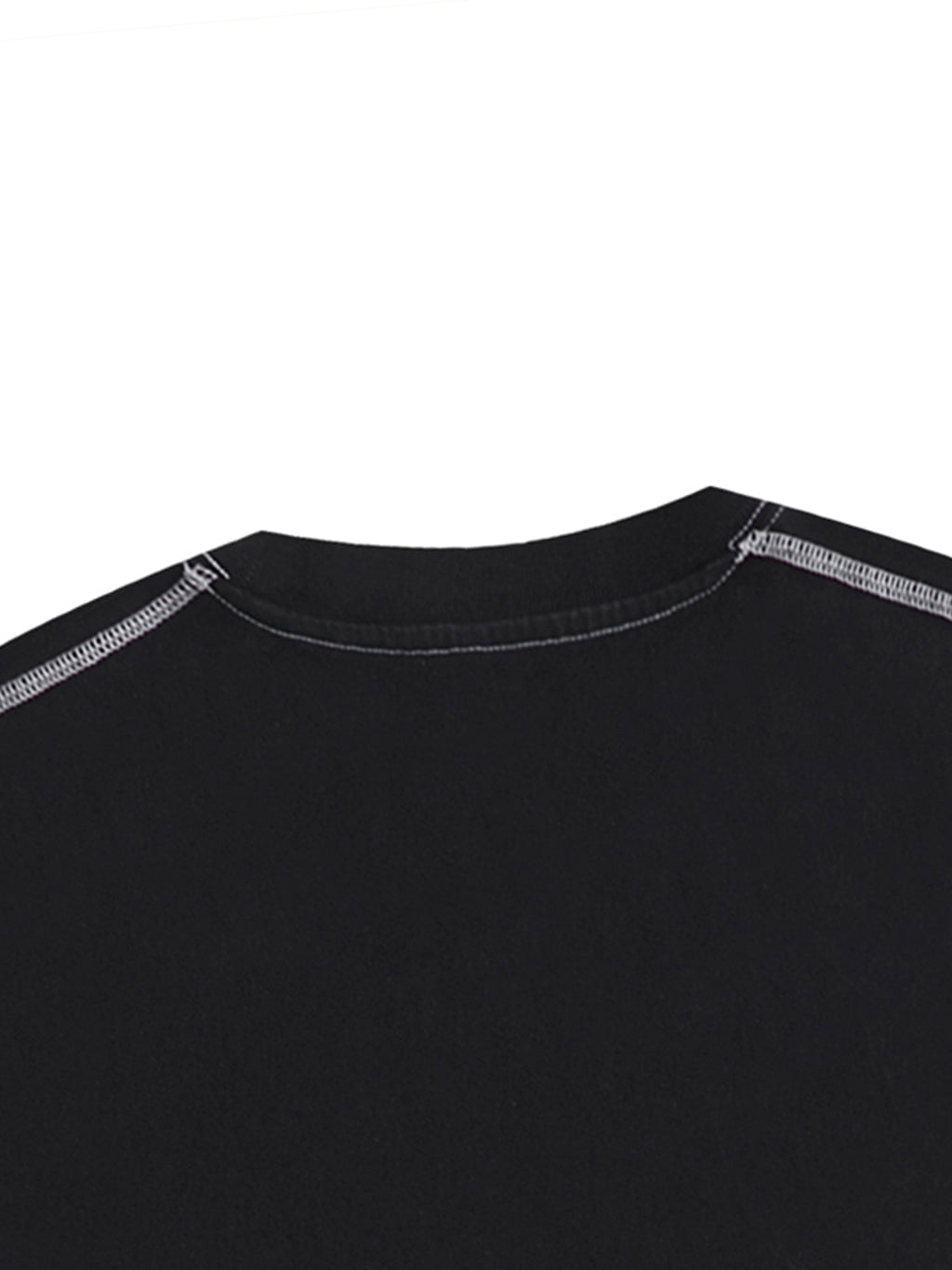 TRAP 24  Contrast-Stitched Cotton T-Shirt