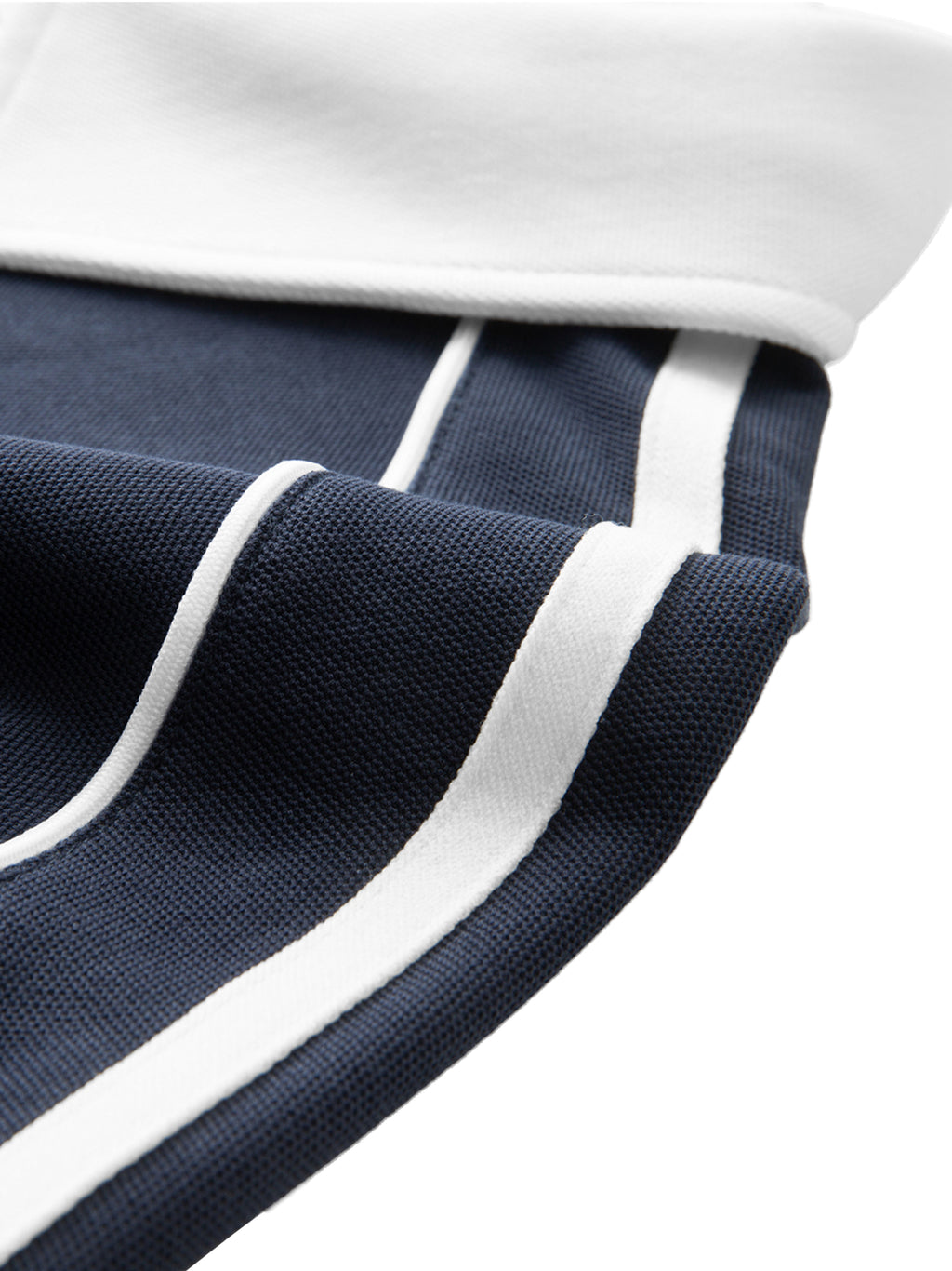 TNP BEACH CLUB Contrast Collar Short-Sleeve Polo Shirt