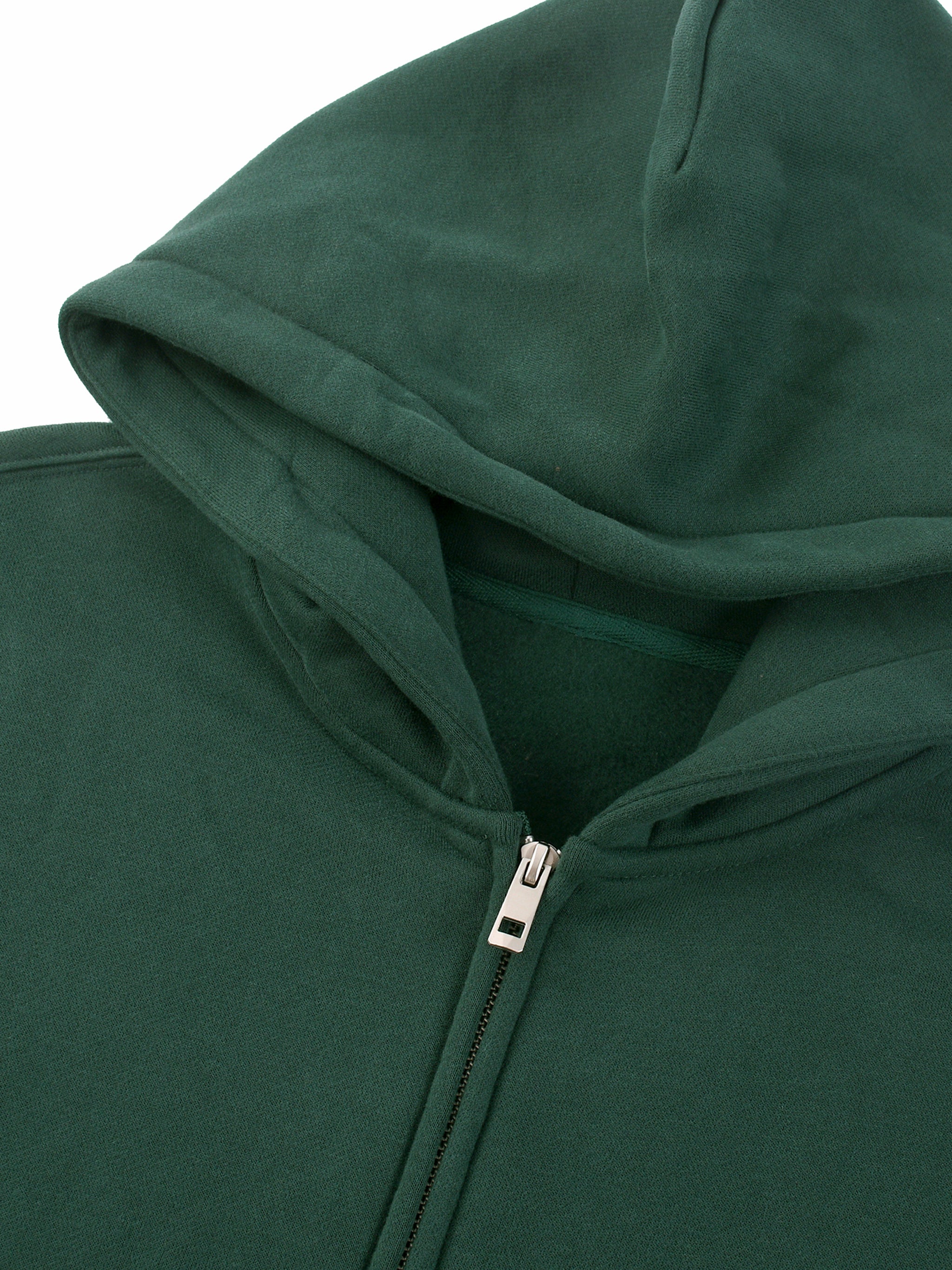 TRAP24 Essential Fleece Zip-Through Hoodie