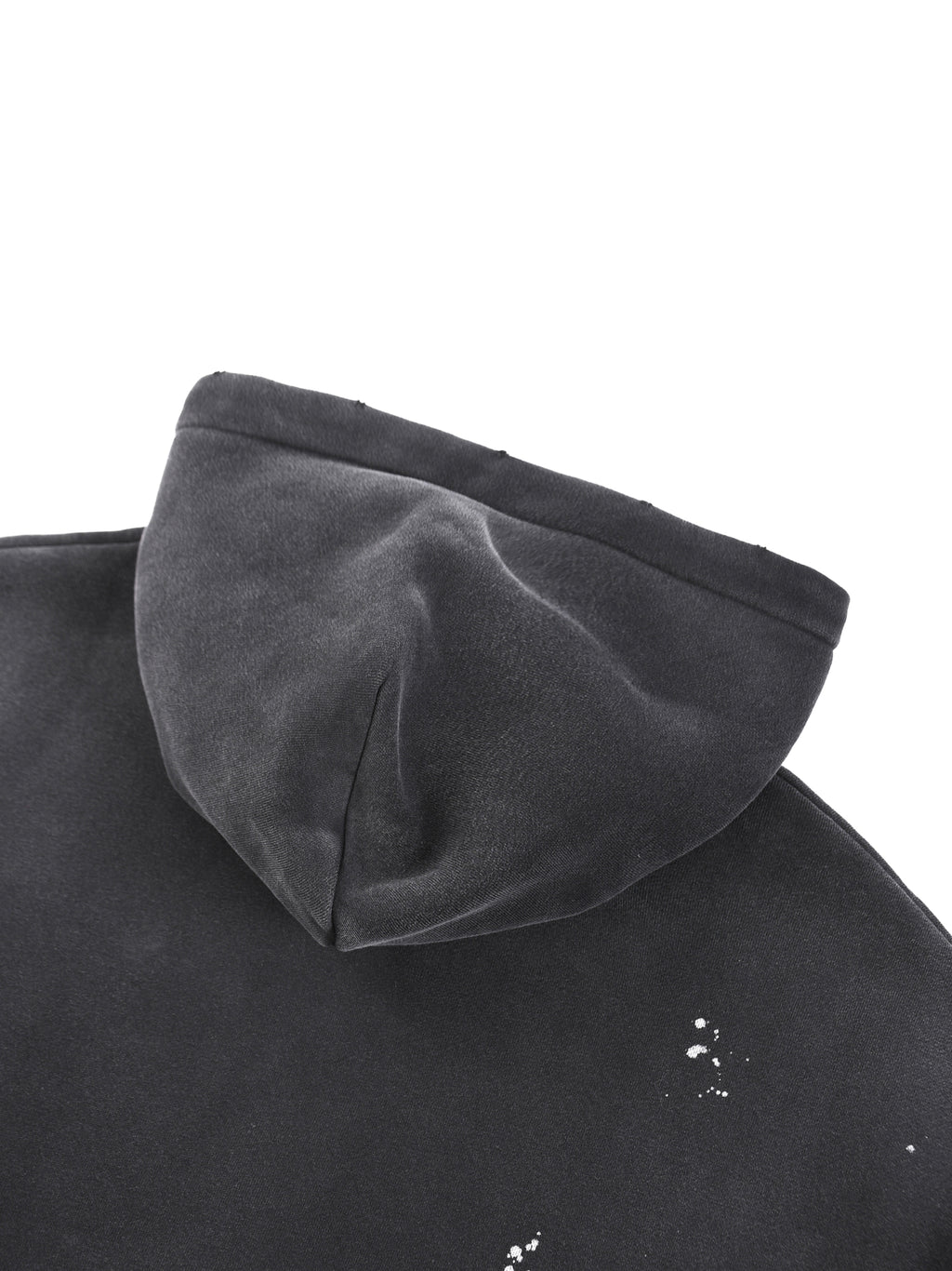 trap24 graphic Vintage Washed Frayed Fleece Hoodie