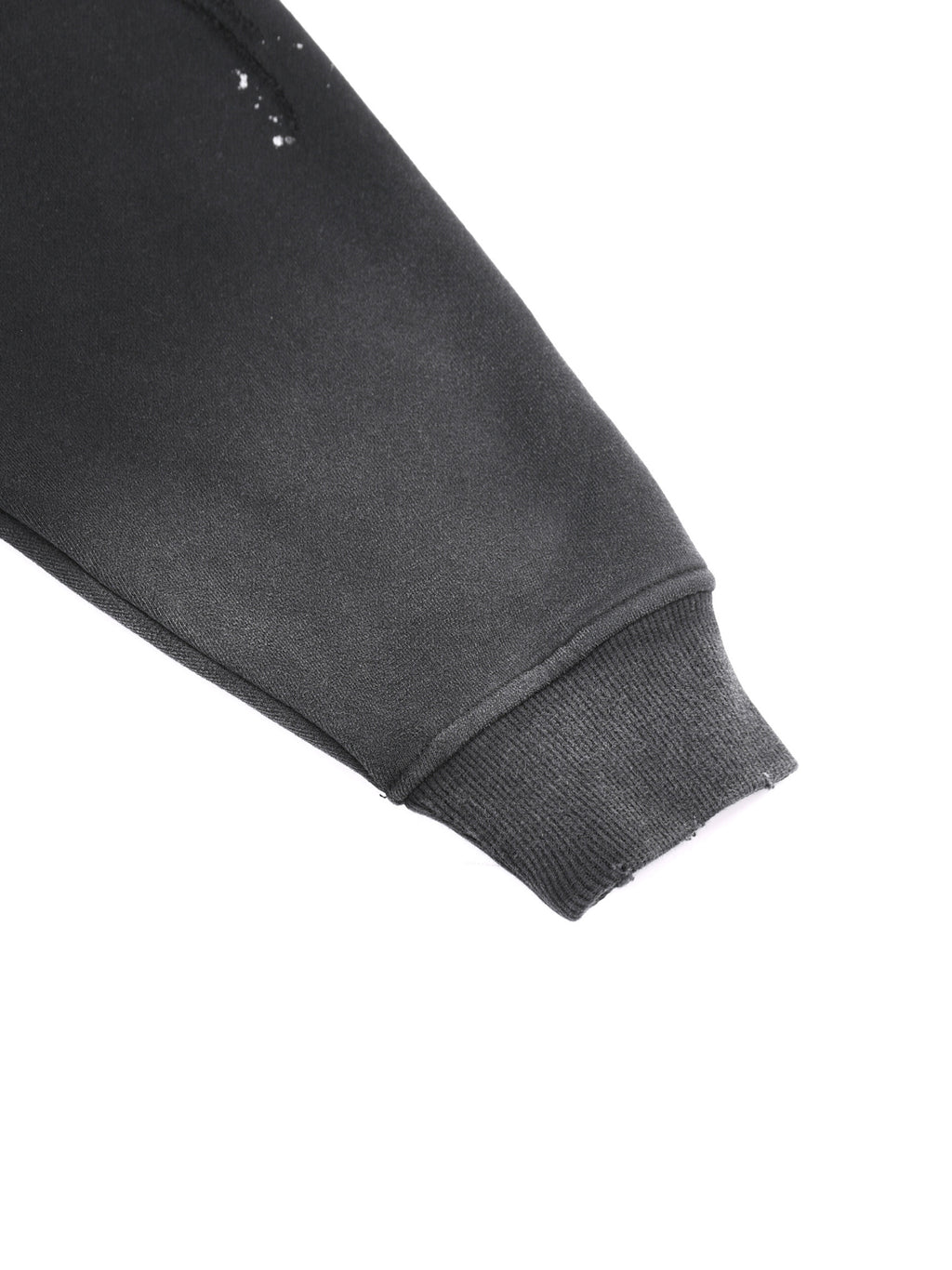 trap24 graphic Vintage Washed Frayed Fleece Hoodie