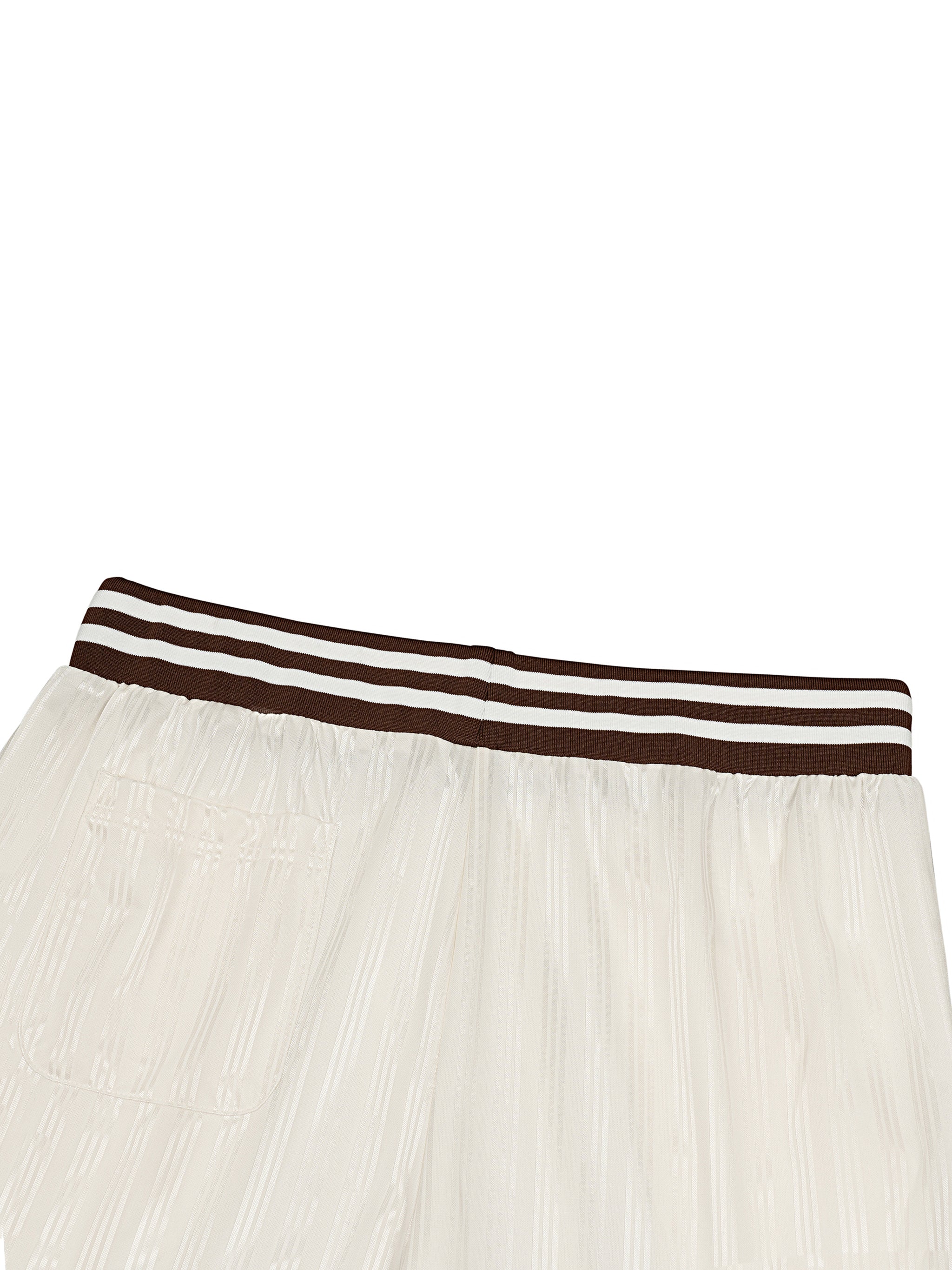 TRAP24 Unisex Striped Drawstring Shorts